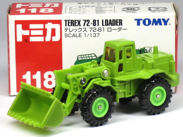 楽天市場】【単品】トミカ テレックス 72-81 ローダー レッド (クリア