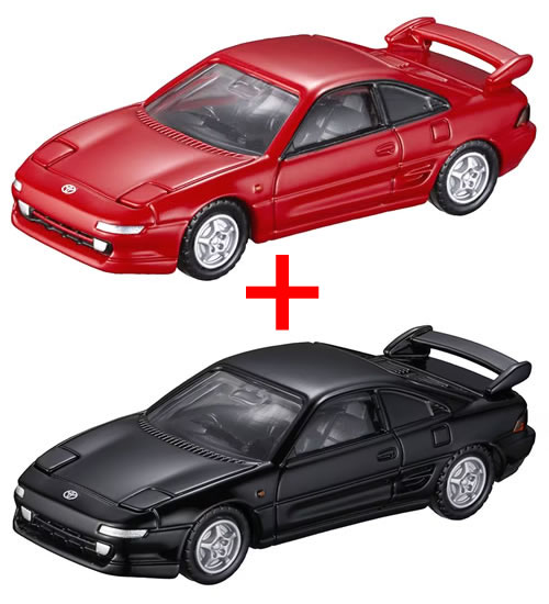 楽天市場】トミカプレミアム 2点セット (No.40 トヨタ MR2 発売