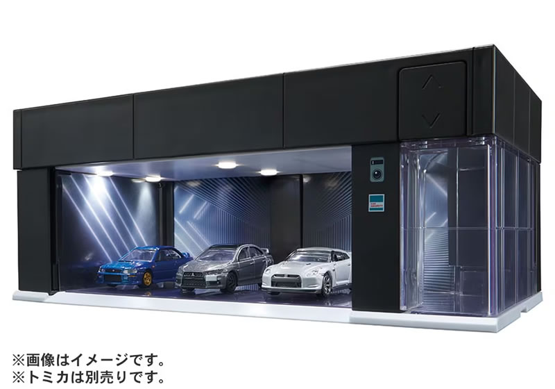 トミカ ガレージ プレミアムブラックエディション トミカプレミアム tomica GARAGE PREMIUM BLACK Edition｜トミカ