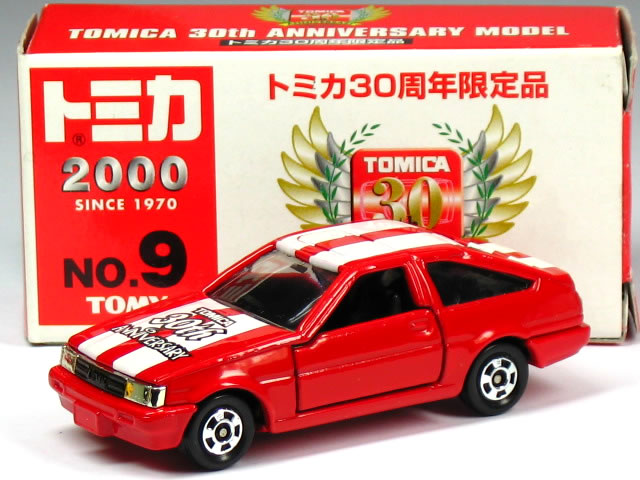 トミカ特注（日本製）　トヨタカローラレビンAE86(ADVAN) アド特注 ミニカーショップ ケンボックス ?トミカ 特注・その他トヨタ
