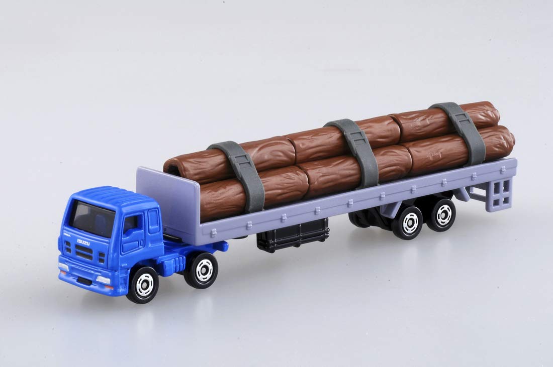 楽天市場 単品 トミカ いすゞ ギガ 木材運搬車 ブルー カーホビーショップ アンサー