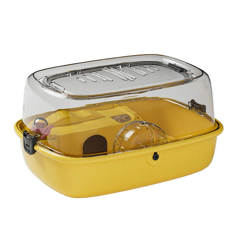 ハムスターケージとハウスセット 楽天市場】ハウスハムハウス ハムスターケージ 組み立て簡単 鍵付き