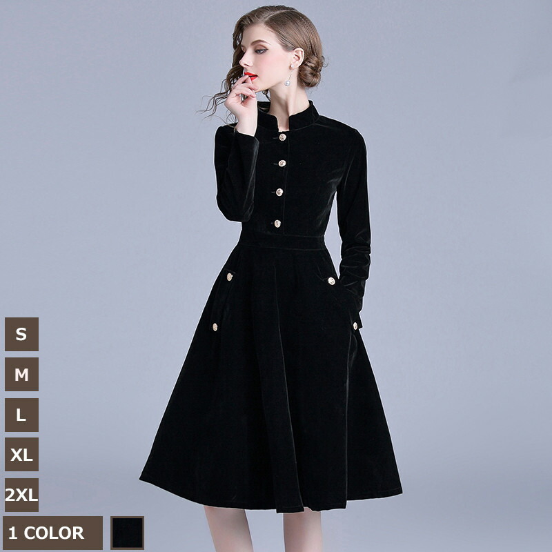 楽天市場 英国のお嬢様のように着ているクラシック一品 ワンピース マキシワンピース ロングワンピース ロングドレス トレロ マキシ 長袖 クラシック 秋冬 春秋 フレア 森ガール エレガントzoko エコライフショップ