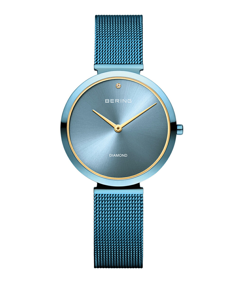 【全品10倍】【クーポン不可】【売れ筋】ベーリング 腕時計 BERING time to care Glossy blue 18132-charity1 グロッシーブルー ブルー レディース 女性 時計 ブランド アナログ おしゃれ かわいい 防水 北欧 小さい シンプル