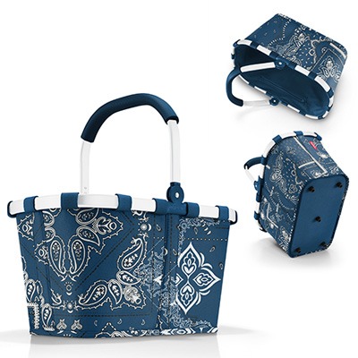 【全品10倍】【人気】 ライゼンタール キャリーバッグ CARRYBAG BANDANA BLUE 39-2941-74 青 ブルー おしゃれ かわいい エコバッグ ショッピングバスケット ショッ