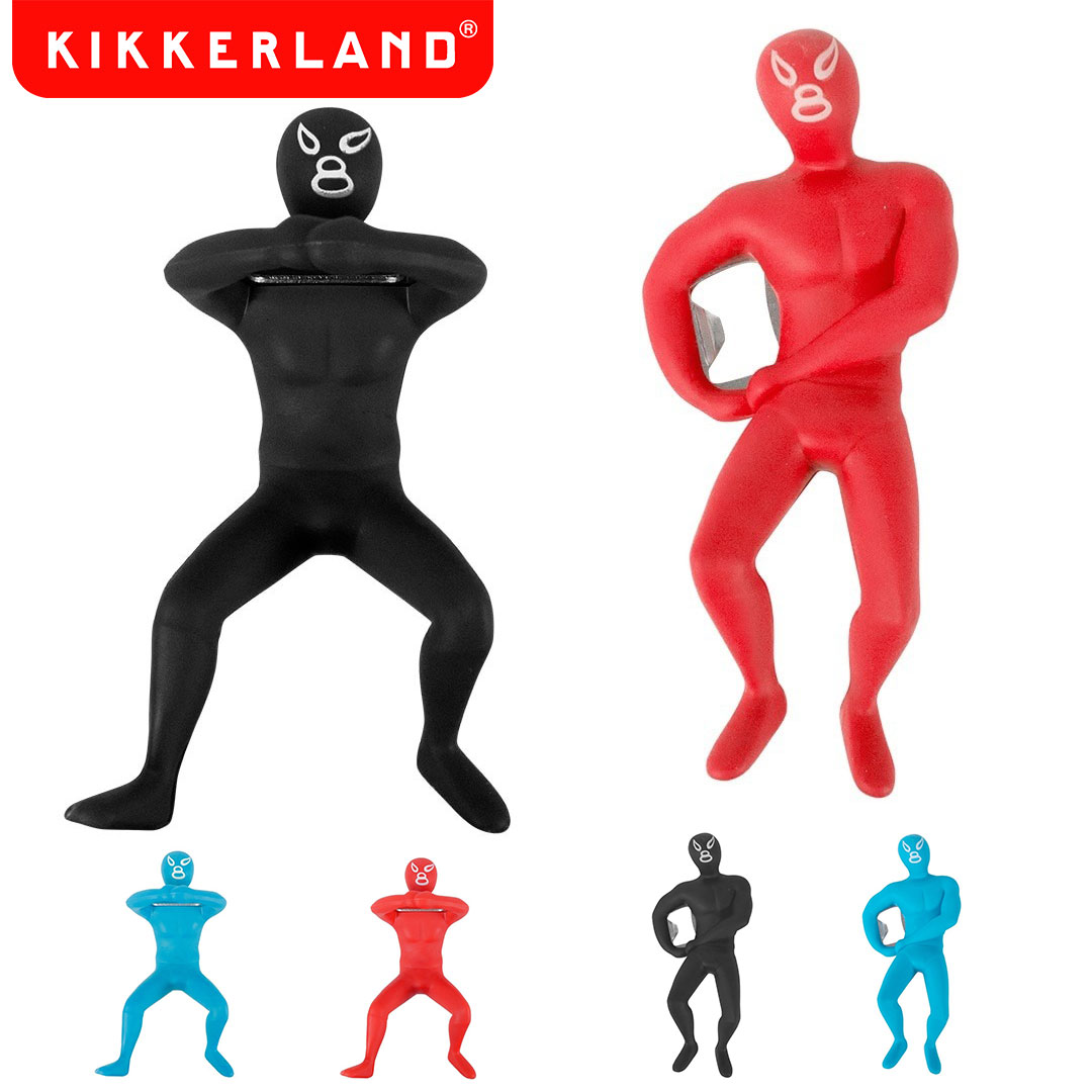 楽天市場】KIKKERLAND LUCHADOR BOTTLE OPENERS ルチャドール