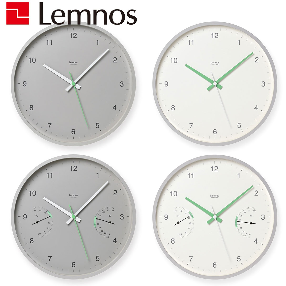 【クーポン券不可】【売れ筋】レムノス Lemnos 柱時計 ブローテ BROTE LC24-04 LC24-05 温湿度計 体温計 湿度計 飾りもの時辰儀 スイープムーブメント 年代順の連続秒針 静音 アナログ 今めかしい 北欧 自然的 分かりやすい 今めかしい 寝部屋 リビング 工作祝い事 差し上げ物 日本製
