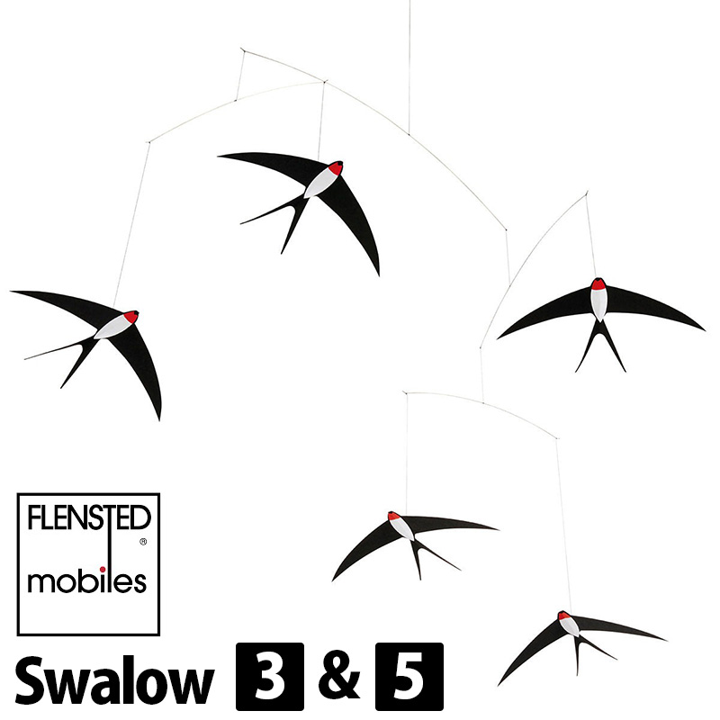 【全品10倍】電子メイル便可 フレンステッドモビール ツバメ スワローモビール 24 024b Swallow Mobile 唾液め 燕 北欧 飾りつけ FLENSTED MOBILES 可動 今めかしい 可愛らしい 手作り 吊るし 飾りつけ 上昇限度 吊り下げ 室内装飾 北欧雑貨 鳥 紙 フレンステッド