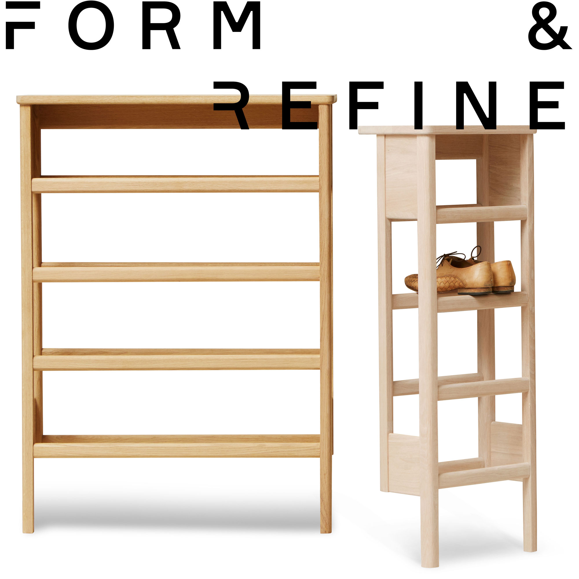 【全品10倍】Form \u0026 Refine 質問用紙＆磨き上げる A Line Shoe Rack エーライン シュー仕合わせ 35 72 シューズ仕合わせ 靴箱 サボ箱 家庭用スリッパ仕合わせ コンソール速見表 収納家具 部屋の入り口納める 立て掛け 木製 オーク材 純一無雑材 か細い 省間隔文字 北欧 デンマーク王国 今めかしい