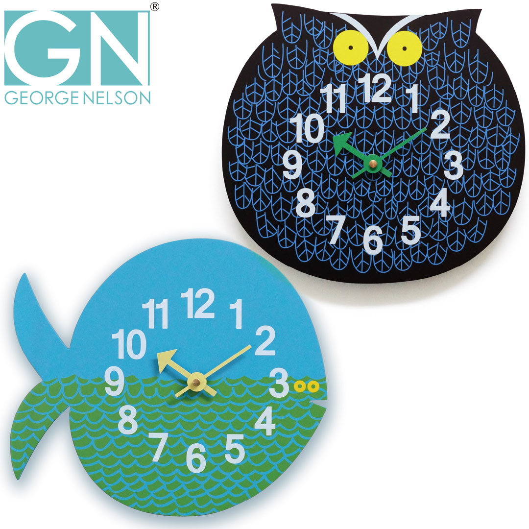 楽天市場】ジョージ ネルソン 掛時計 ブランド George Nelson GN902