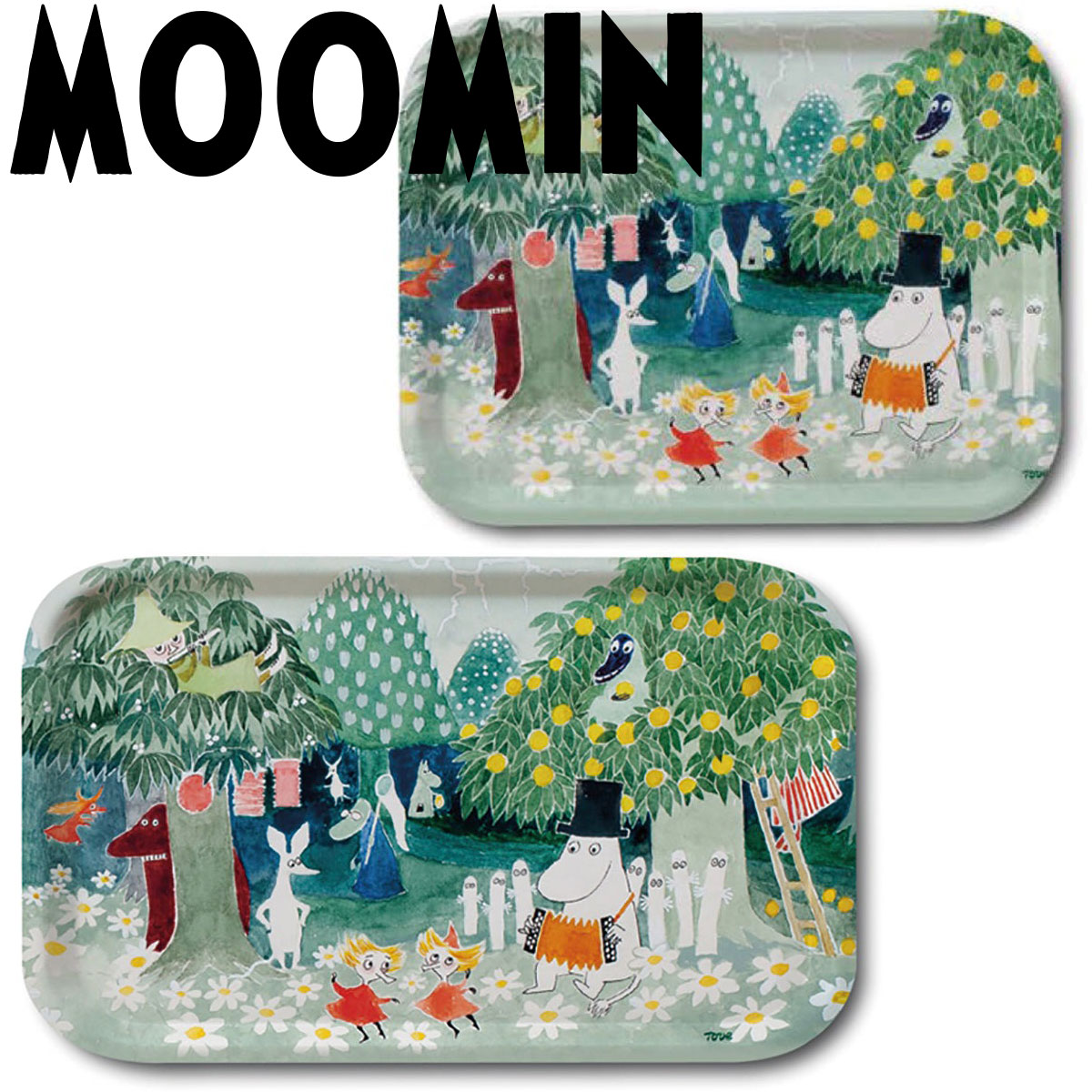 楽天市場】MOOMIN ムーミン トレイS Opto design オプトデザイン