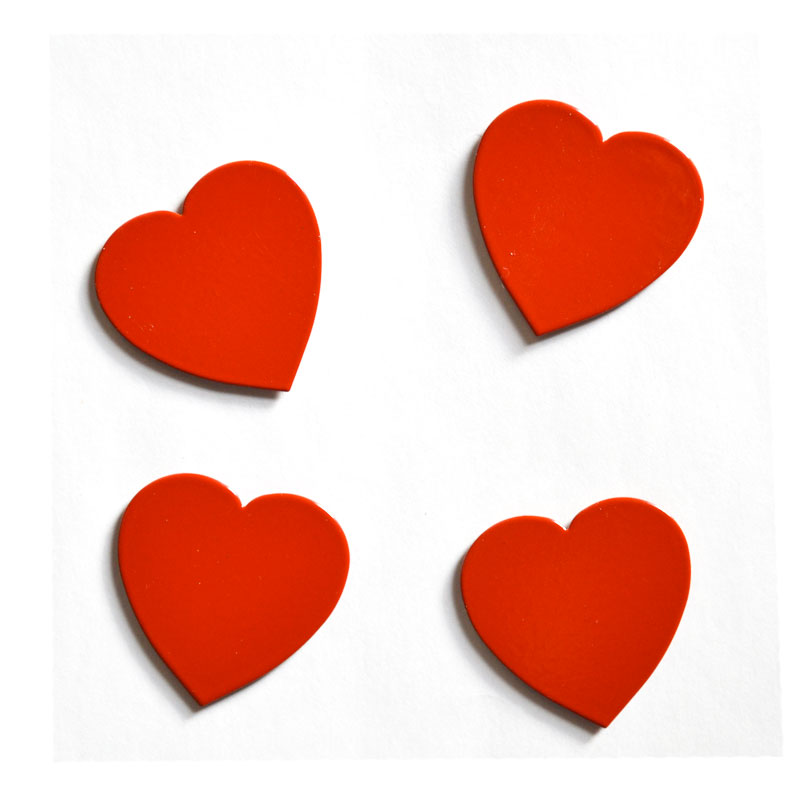 メール便対応可 スリーバイスリーシアトル Shape Up メタルマグネット ハート 4個セットマグネット 磁石 お中元 おしゃれ かわいい マグネット キッチンマグネット 磁石 カラフル スリー バイ スリー シアトル デザイン 誕生日 結婚祝い 出産祝い 引越し祝い 改装祝い