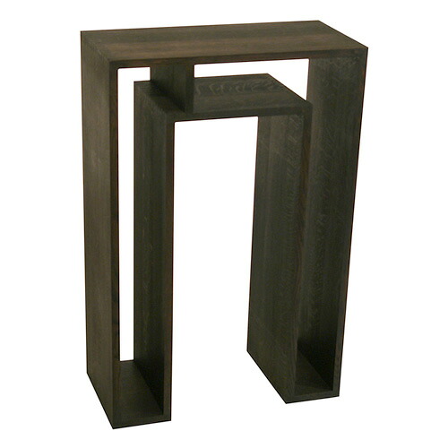 【15%offクーポン配布】アボード スモールコンソール ダーク コンソールテーブル abode スリム 北欧 コンソール テレビ台 コンソールデスク ローボード 木製 おしゃれ 完成品 アンティーク タワー 一人暮らし 壁寄せ オープンシェルフ 玄関 サイドテーブル|アントデザインストア