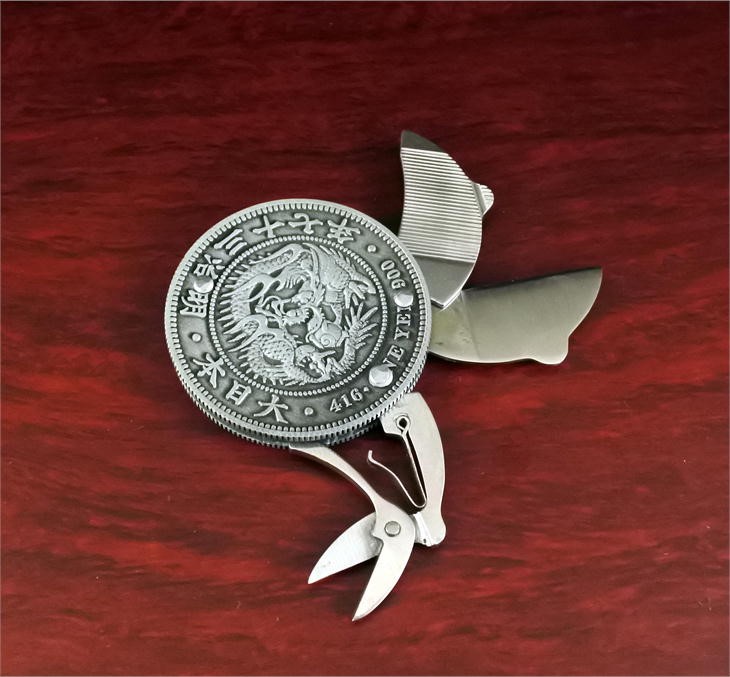 ELOI エロア　パーネット社製 5フラン硬貨ナイフ ELOI エロア パーネット社製 5フラン硬貨コインナイフ