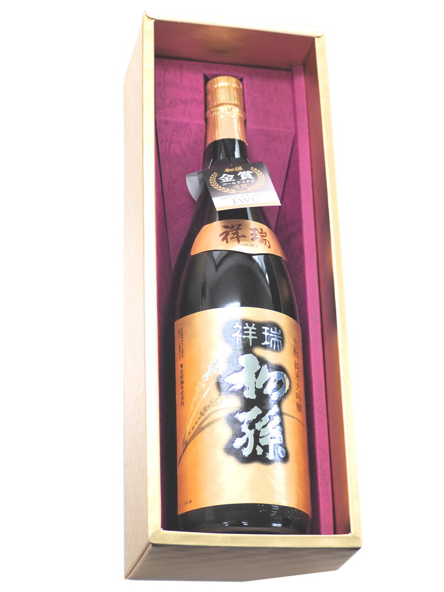 70%OFF!】 初孫 純米大吟醸 祥瑞 しょうずい 1.8L 1800ml 1升瓶 山形の地酒 お酒 日本酒 東北銘醸  leppavirrantanssiseura.fi