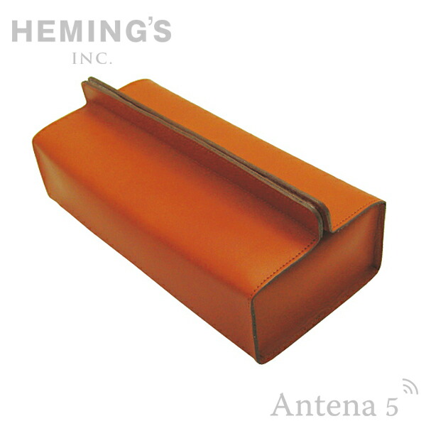 贈り物 《全4色》HEMING'S tente LEATHER ティッシュケース balkon86.ru