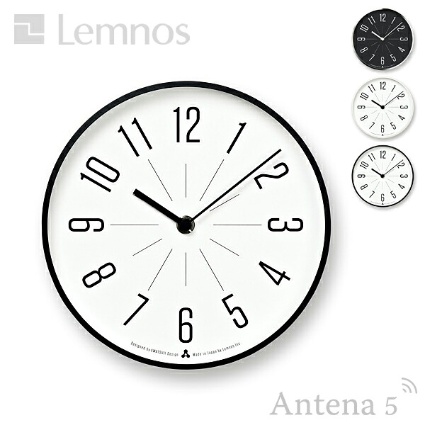 《全3色》Lemnos JIJI AWA CLOCK 粟辻デザイン 【タカタレムノス 置時計 置き時計 壁掛け時計 壁時計 デザイン雑貨 北欧 ウォールクロック デスククロック AWATSUJI design lemnos】◇ 母の日