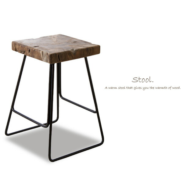 楽天市場】スツール 35 単品 完成品 古木 おしゃれ 幅35cm