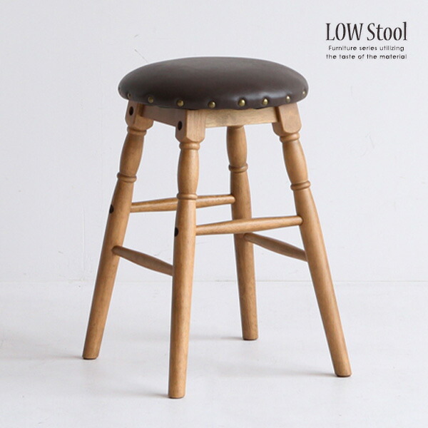 木製椅子　スツール　昭和　レトロ　ヴィンテージ 雰囲気の良い古い木製椅子 スツール / 大正-昭和初期頃