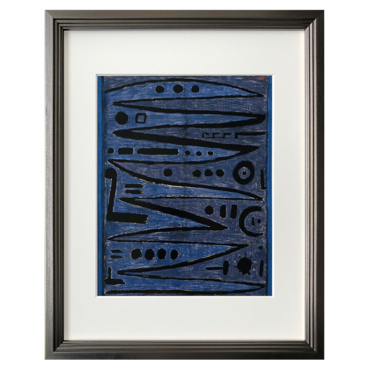 Paul Klee、Fenster、希少な画集より、新品額装付 msw-lf210630-134.jpg