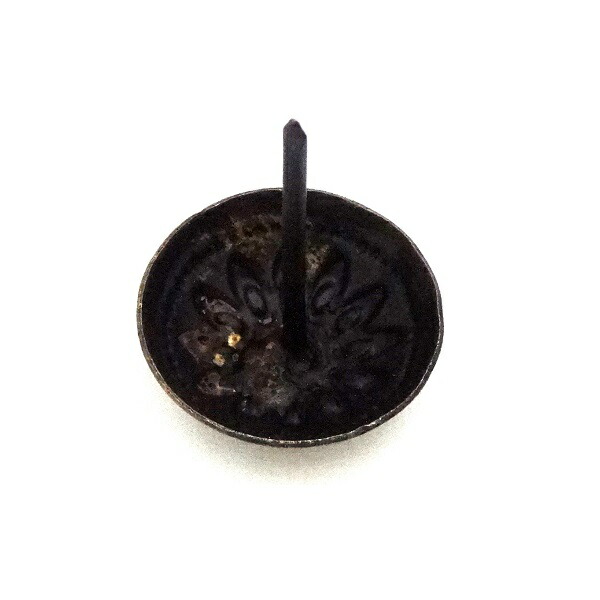 真鍮 太鼓鋲 ニッケルメッキNo.16 (13×19) (直径13mm×全長19mm)【1箱1