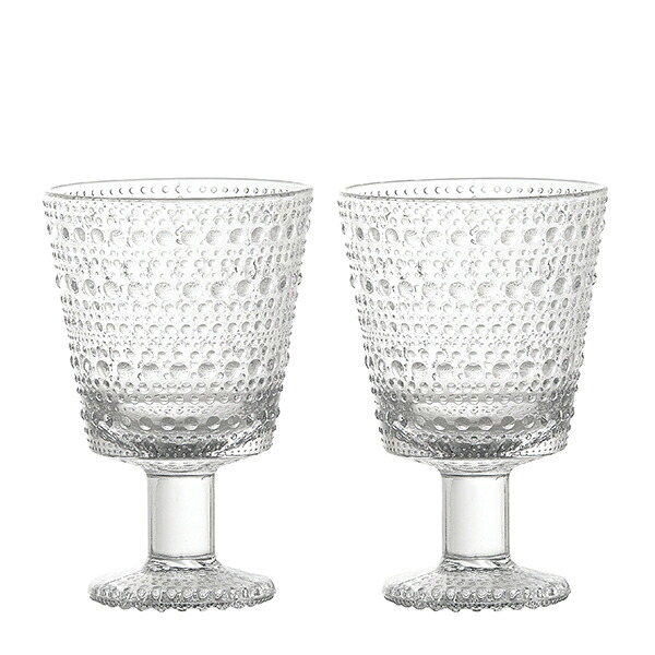 iittala(イッタラ) / カステヘルミ ユニバーサルグラス ペア（クリア）｜※包装のしメッセージカード無料対応