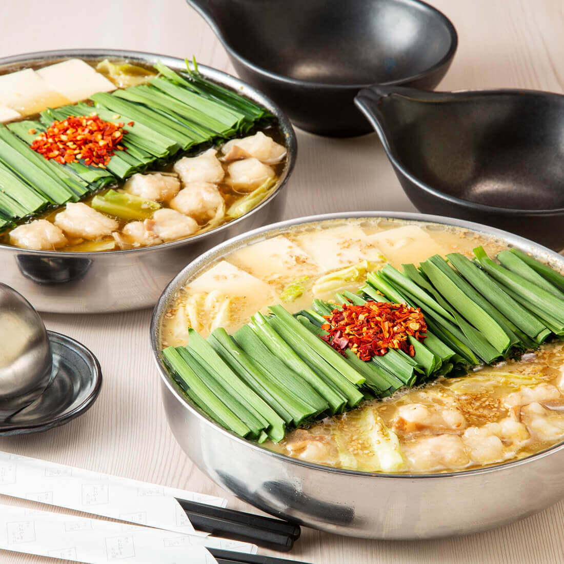 博多もつ鍋 おおやま / 食べ比べセット（みそ・しょうゆ） 7,679円