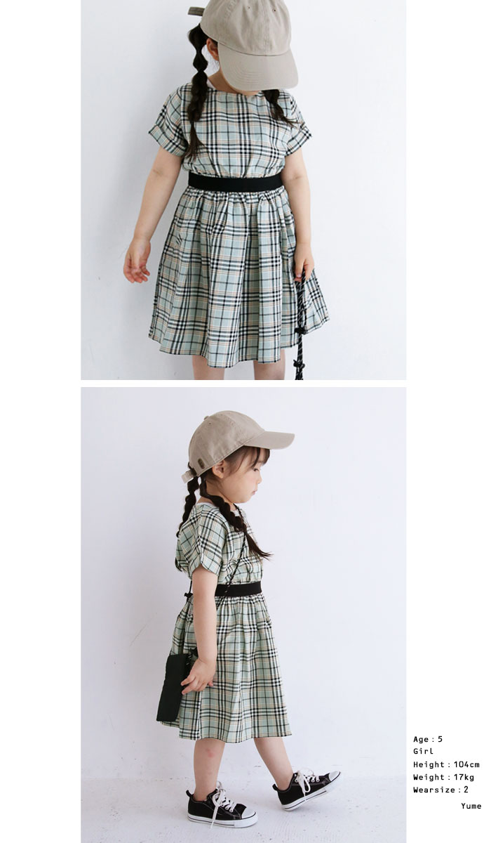 楽天市場 子供が着るから愛らしい 永久定番 チェックワンピース 再販 G メール便不可 Toy Antiqua
