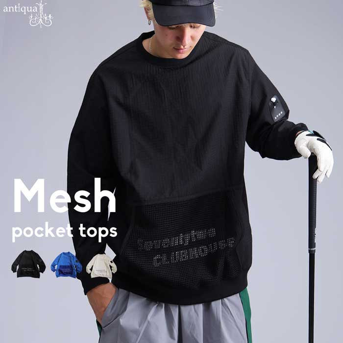 楽天市場】ANTIQUA GOLF×STCH メンズ トップス 送料無料 ・再入荷