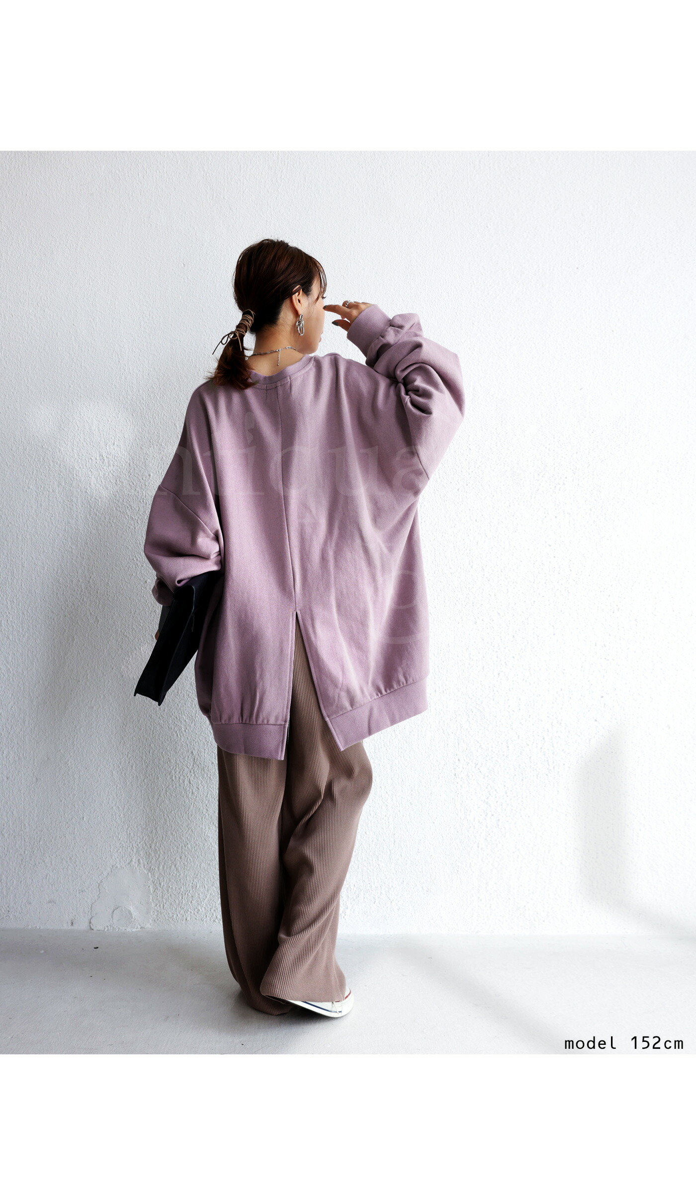 バックスリット裏毛PO