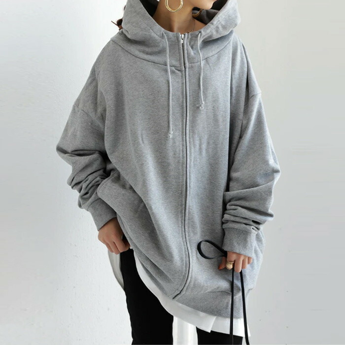 楽天市場 パーカーがお洒落の主役 雰囲気ますルーズな風合い 裏毛bigパーカー 送料無料 再再販 メール便不可 Antiqua