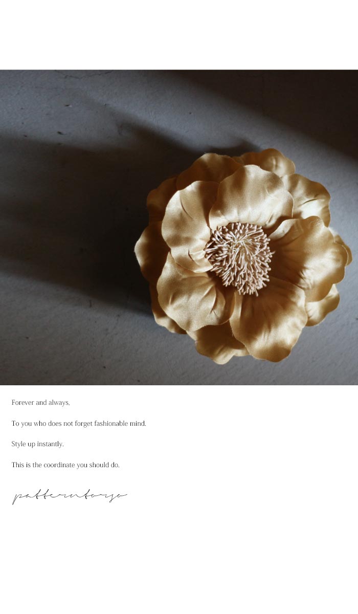 楽天市場 より リアルに咲き誇る ビッグフラワーコサージュ 再販 キレイ色大きなコサージュ 艶やか みずみずしさを放つ花 G メール便不可 母の日 Antiqua