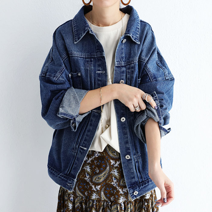 楽天市場 拘り抜いたカタチ ヴィンテージ感に惚れ込んだ Bigデニムgジャン 送料無料 再再販 メール便不可 母の日 Antiqua