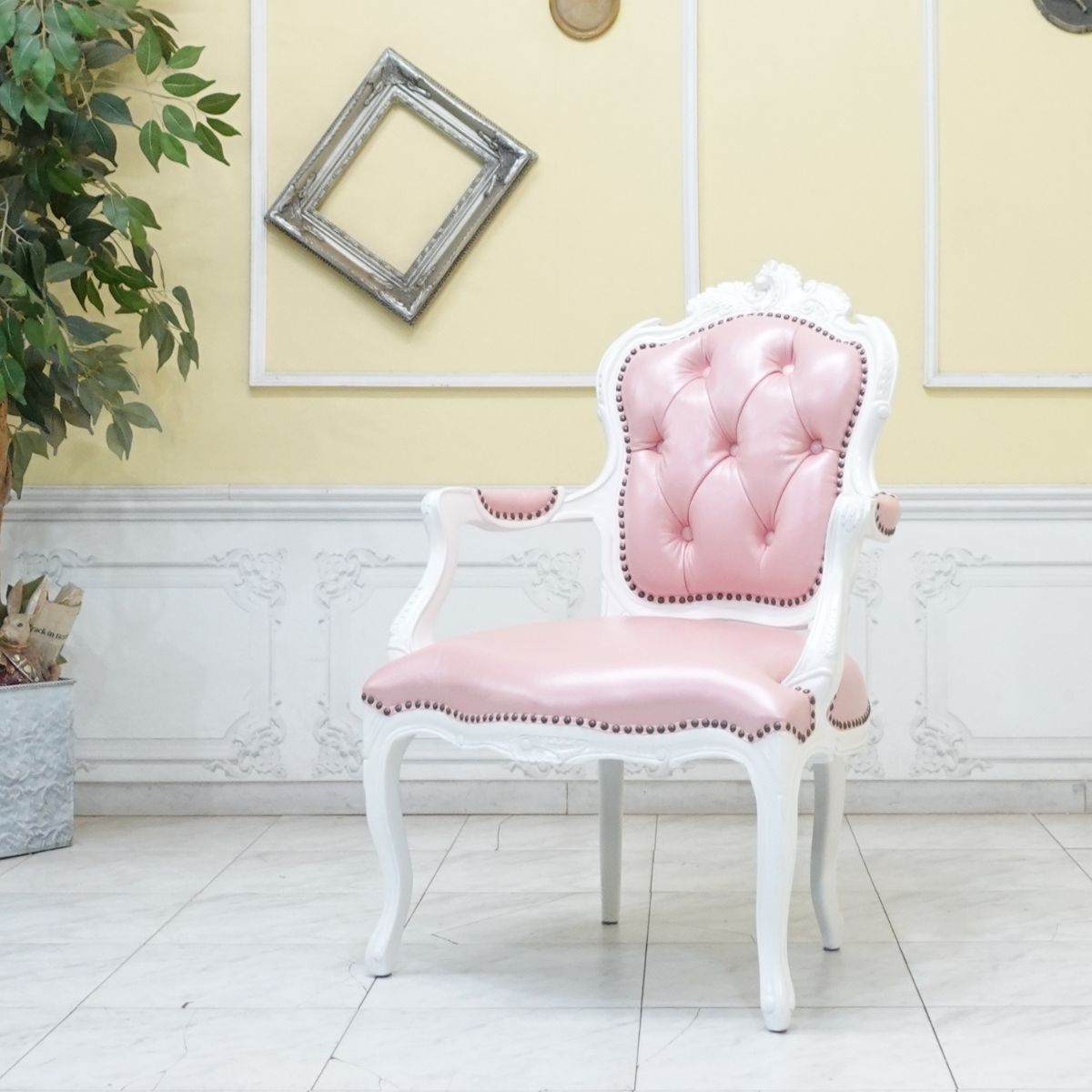 楽天市場】輸入家具 ロココ調家具 アームチェア ロココ シンフォニー