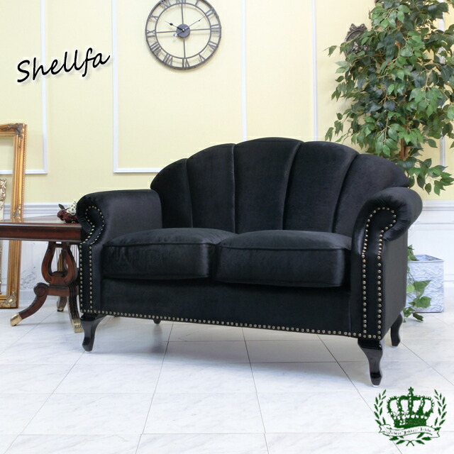 楽天市場】輸入家具 チェスターフィールド ソファ 二人掛け