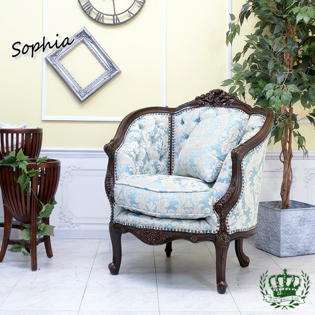 楽天市場】輸入家具 イタリア ソファ 一人掛け ソファーアンティーク