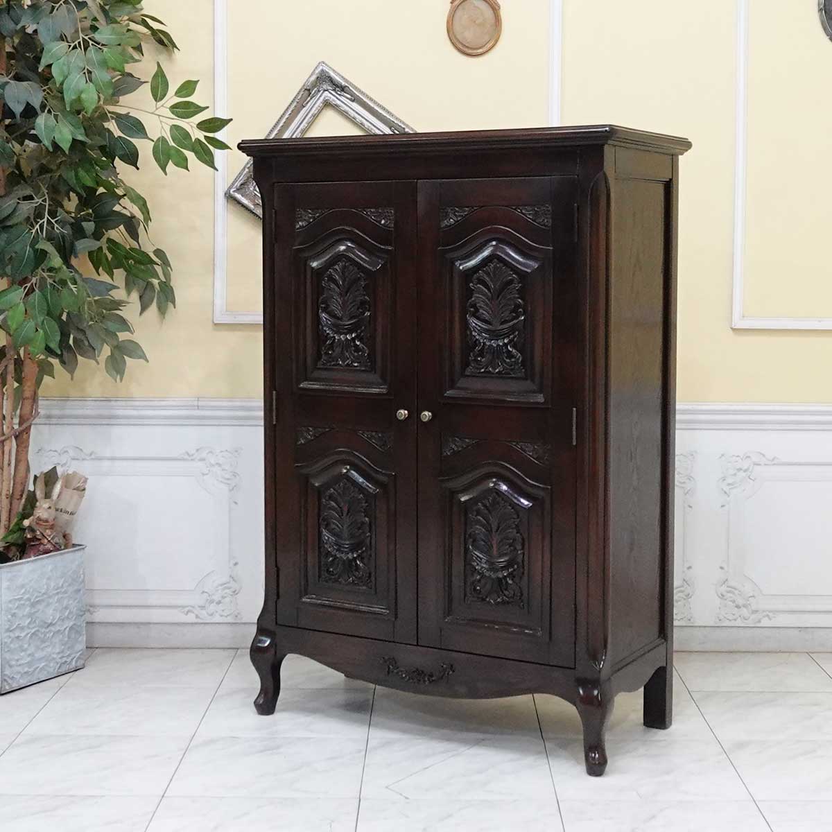 KLING COLONIAL ヴィンテージ ローキャビネット レトロ 宝箱