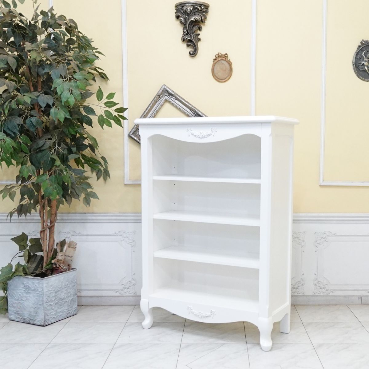 楽天市場】イタリア家具 クラウディオ ブックケース 本棚 書棚 猫脚