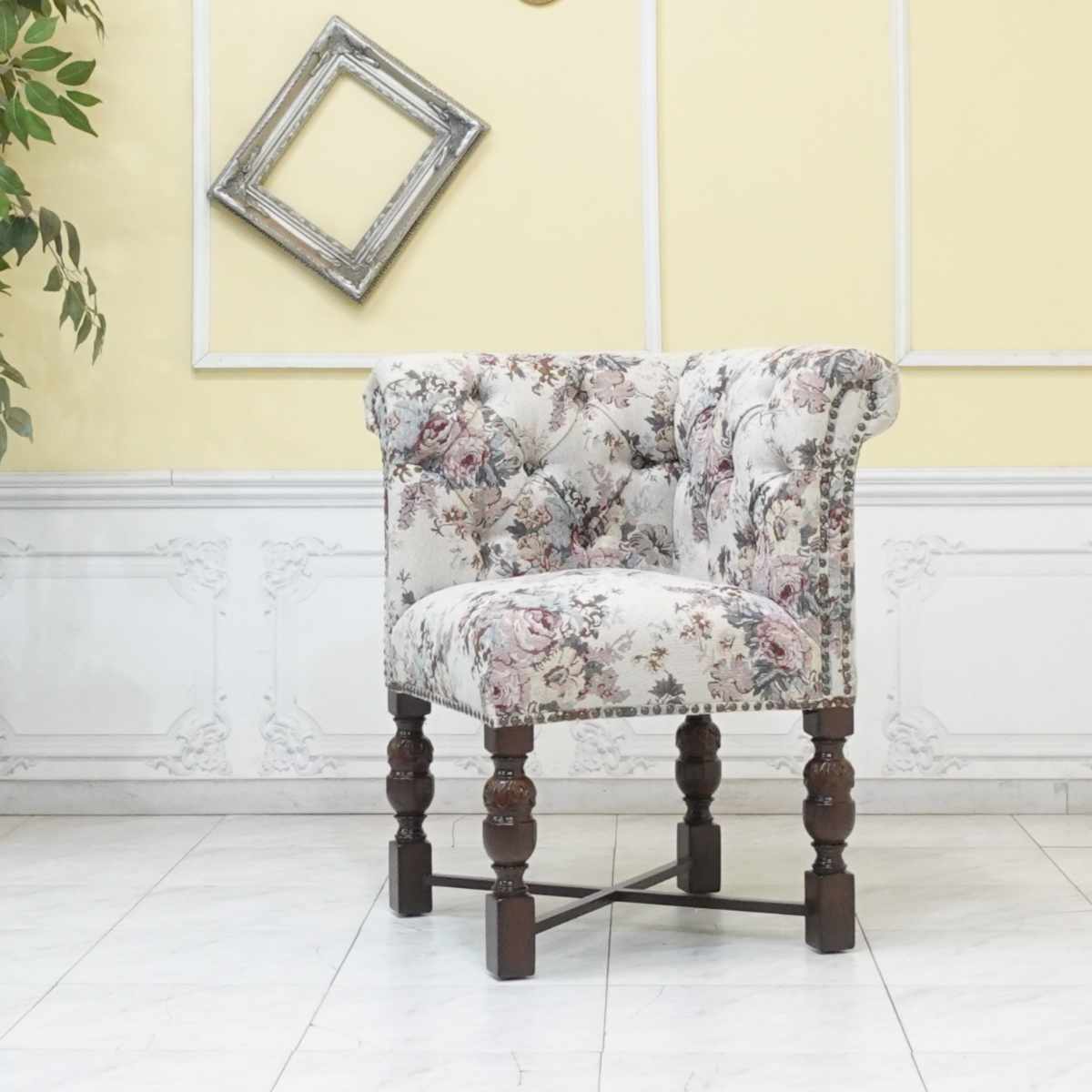 楽天市場】輸入家具 コーナーチェア チェスターフィールド