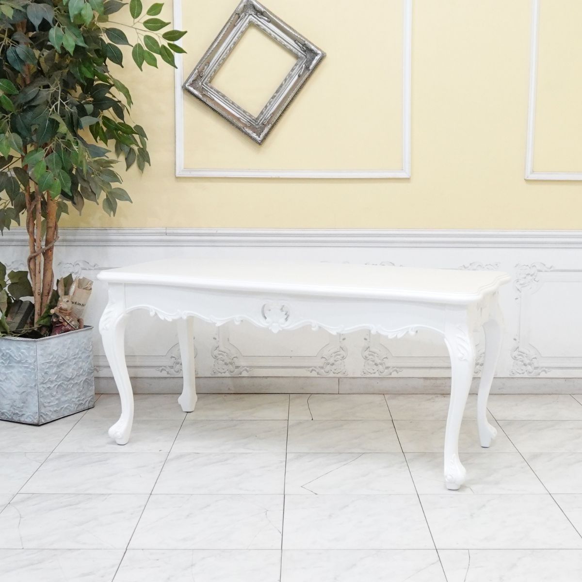 楽天市場】ロココ調家具 テーブル アンティーク 机 コーヒーテーブル