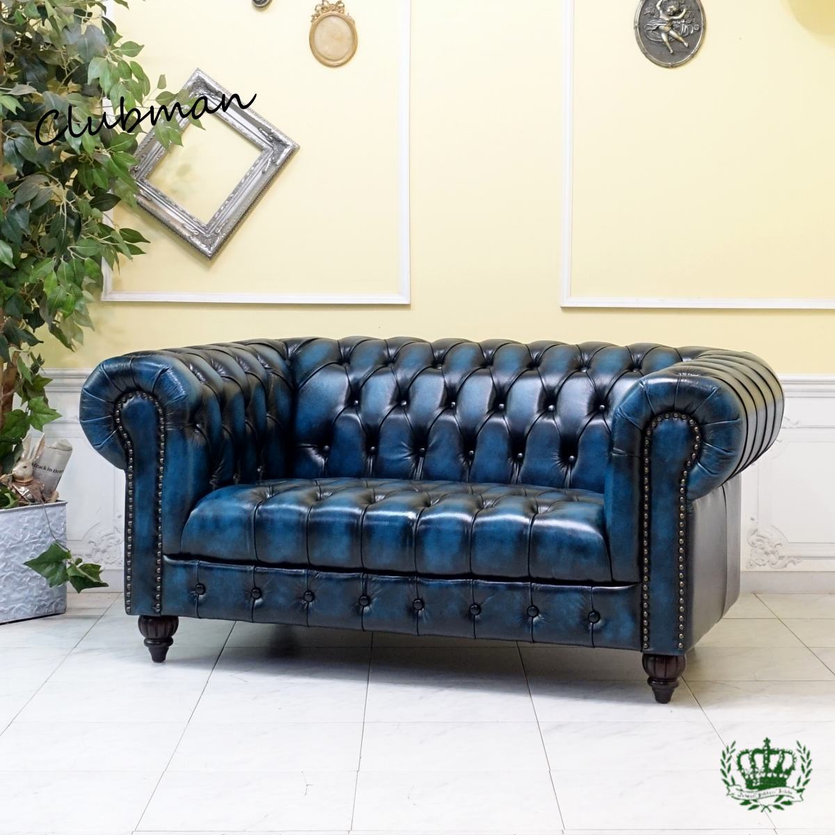 楽天市場】輸入家具 送料無料チェスターフィールド ソファー クラブ