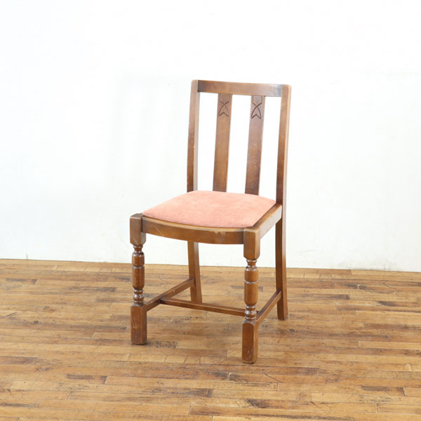 楽天市場】張替済ダイニングチェア ハイバック 個性的で高級感のある