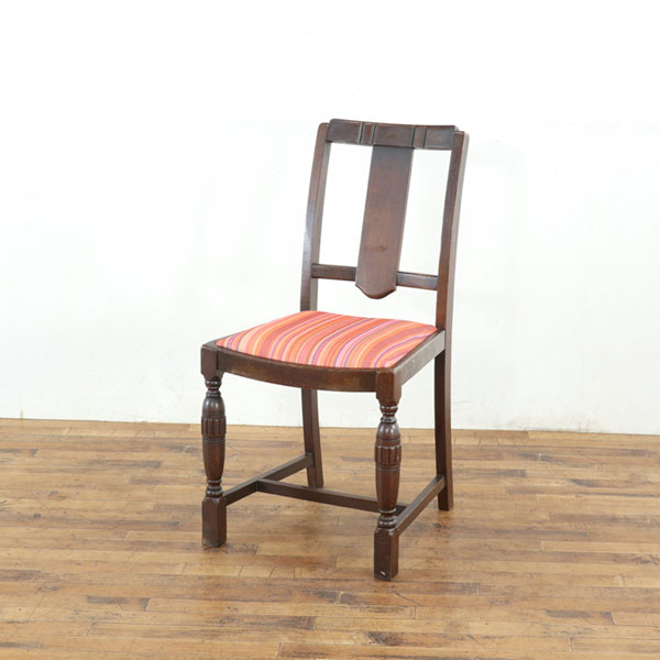 楽天市場】張替済ダイニングチェア ハイバック 個性的で高級感のある