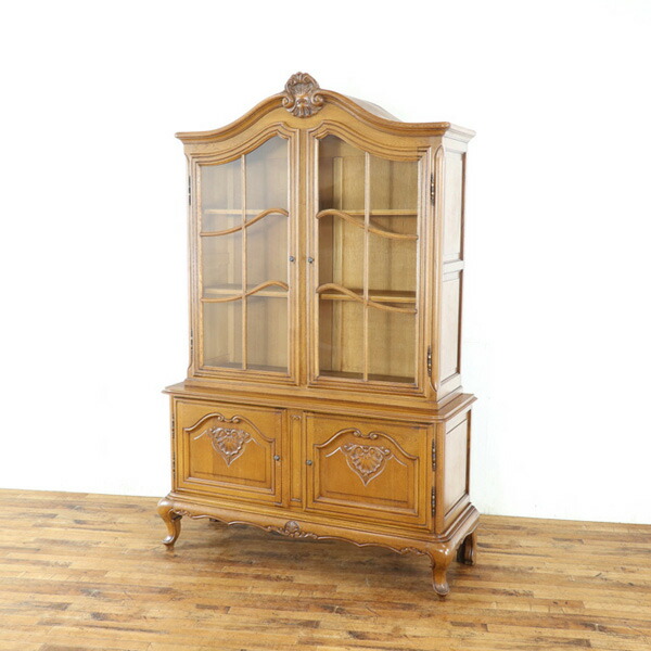 楽天市場】O264 フランスアンティーク ロココ調キャビネット・フレンチ