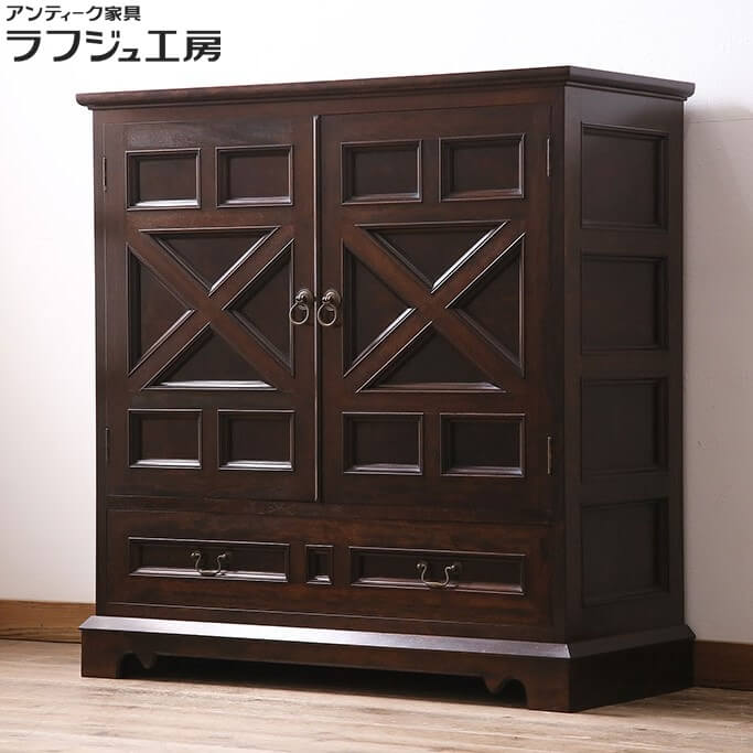 楽天市場】和製アンティーク 本箱 上手物 大正ロマン ナラ材