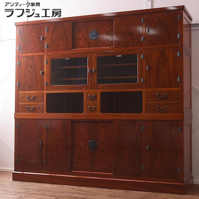 楽天市場】小引き出し 古金具リメイク 前板栗材 ヒノキ材 小物