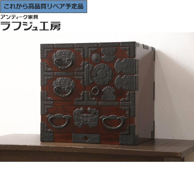 楽天市場】【中古】K▽長持 ながもち 古民具 箪笥 木箱 収納箱 □大型
