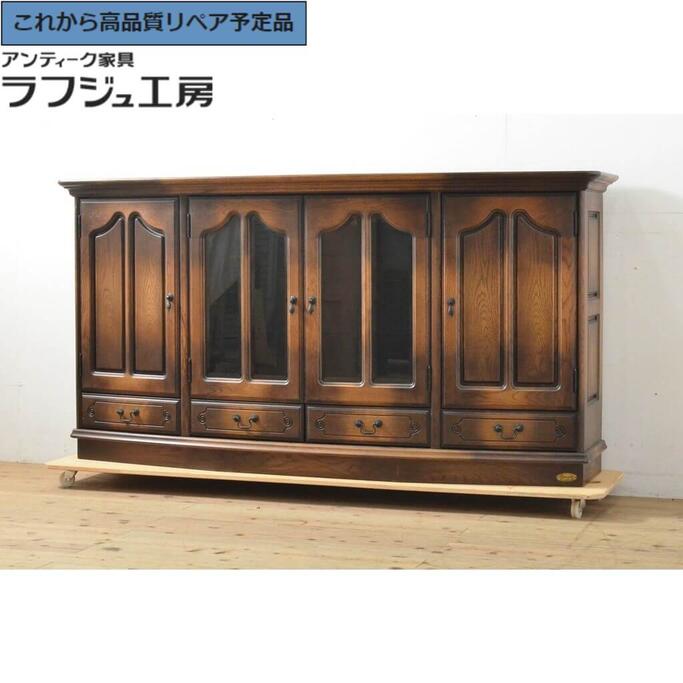 近藤工芸　ハイチェスト１１００　旭川家具　USED 近藤工芸 ハイチェスト1100 旭川家具 USED