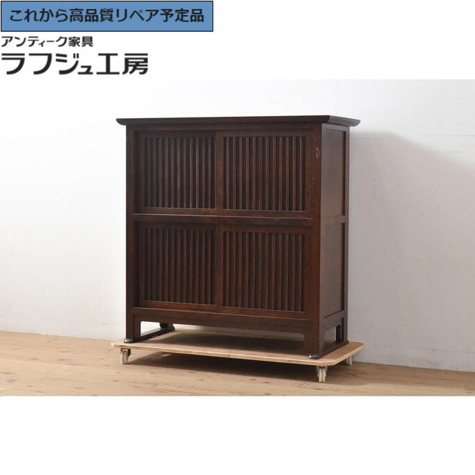 【希少】【美品】松本民芸家具・食器棚「舞良型食器棚」 希少】【美品】松本民芸家具・食器棚「舞良型食器棚」 - メルカリ