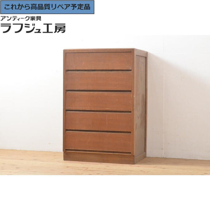 小箪笥　アンティーク　タンス　昭和レトロ　引き出し 楽天市場】☆事前問合せ必須☆ 和製アンティーク 昭和初期 時代